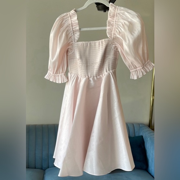 Selkie mini Maria dress in shimmer Peach Fuzz S NWT - Picture 5 of 12